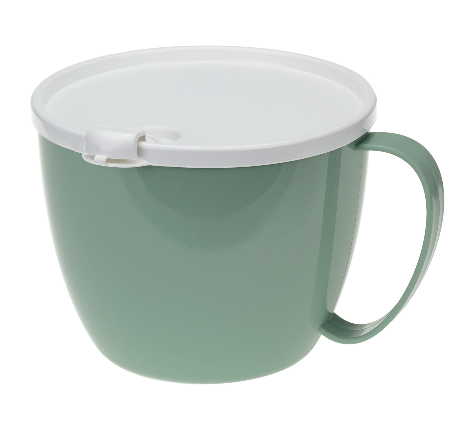 Кружка для супа 0,7л с крышкой Фисташковый