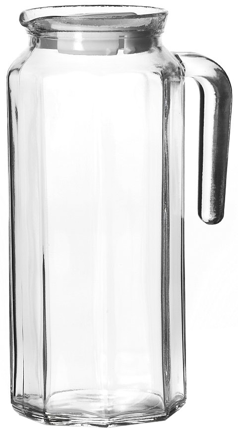 80051 Кувшин 1л Кошем с цветн. крышкой