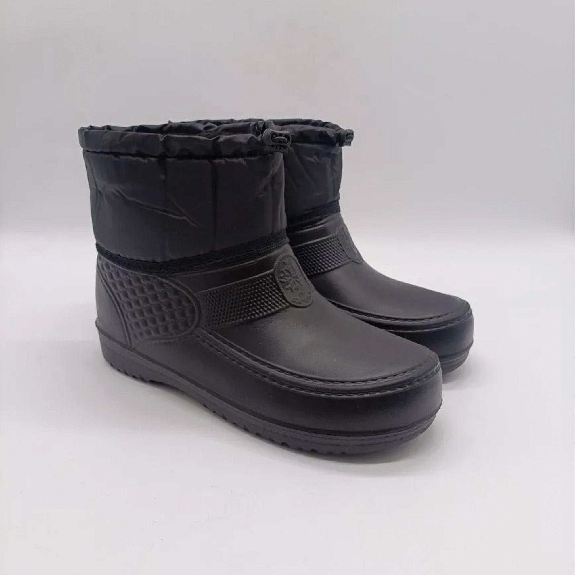 Галоши мужские высокие, арт. 17, размер 42, цвет черный