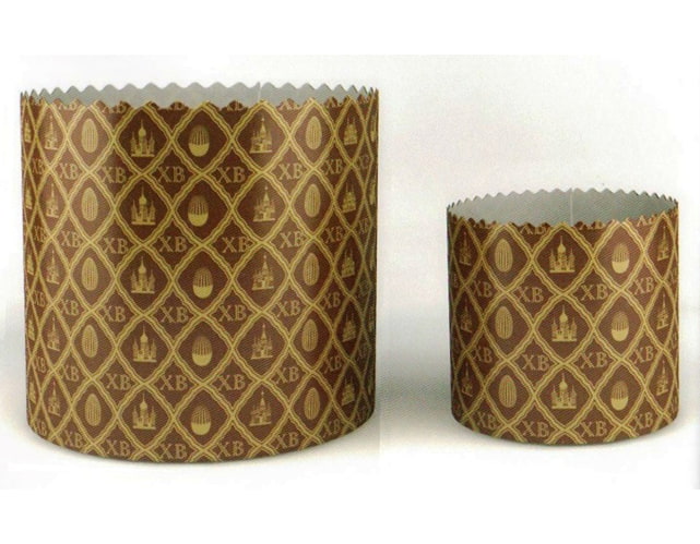 Форма бумажная д/куличей d70xh60мм ХВ