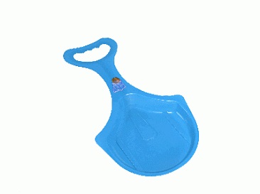 Ледянка 52,5х32,5х4см детская, голубой