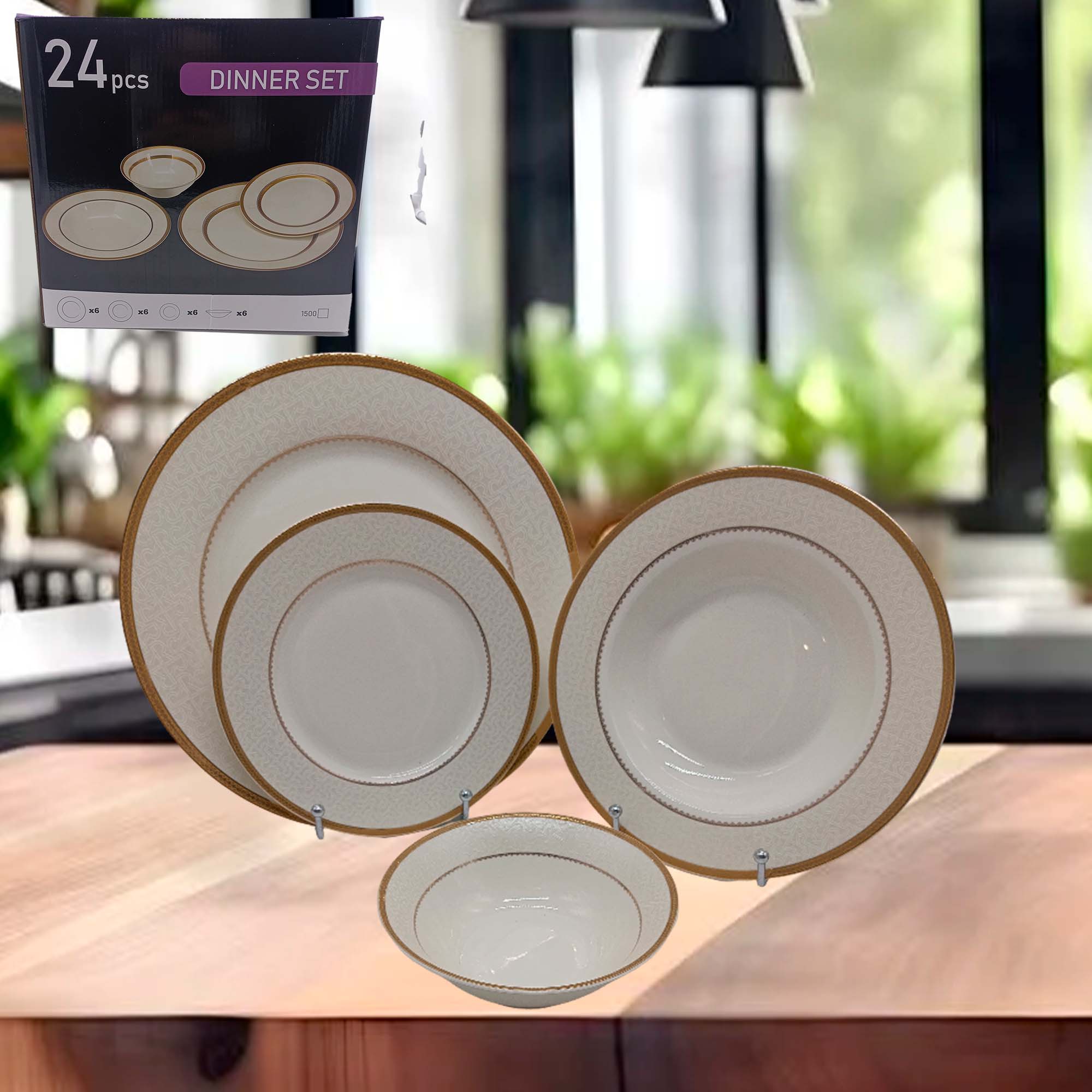 Сервиз столовый 24пр РД19802