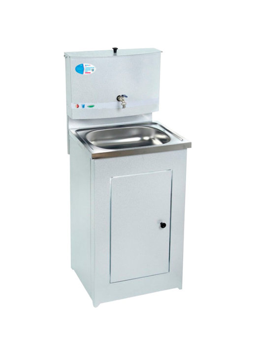 Умывальник Акватекс (бак антикорроз. без ЭВН+мойка нерж.) белый