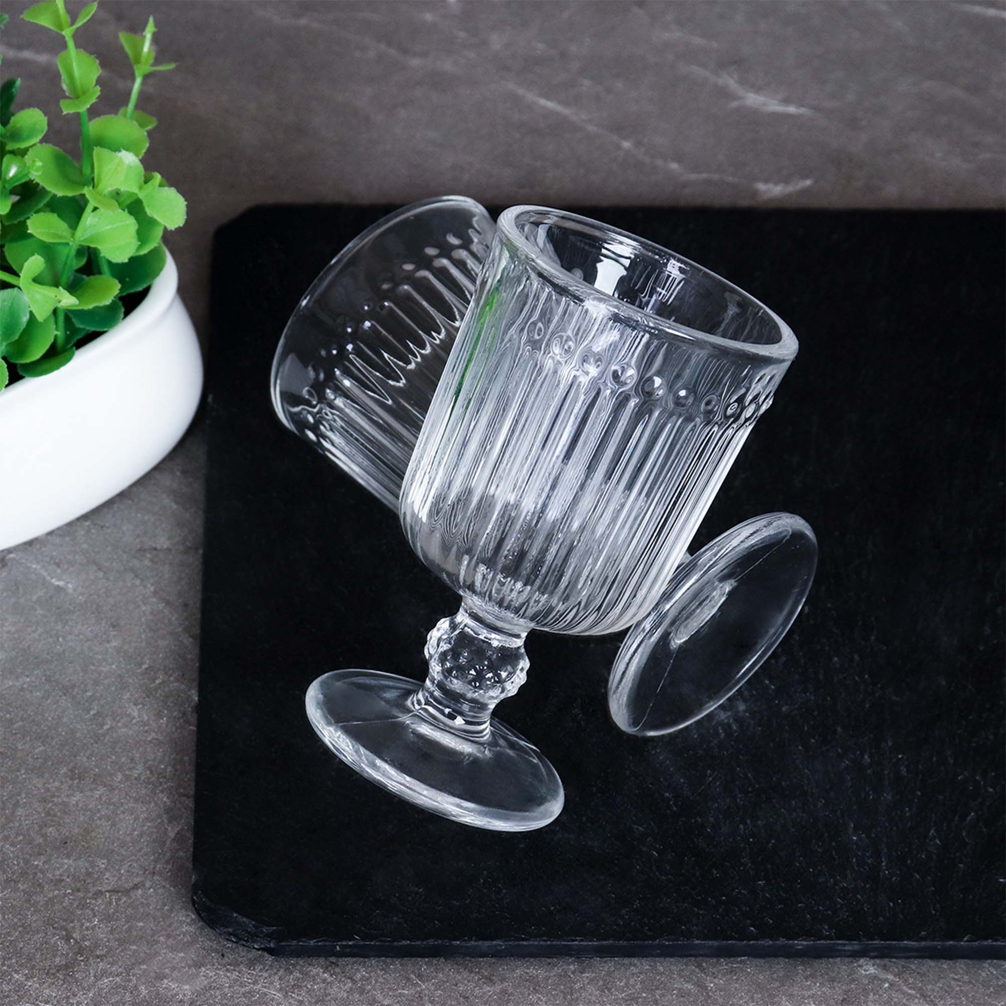 Рюмка 60мл 6шт на ножке прямая F207-1A 