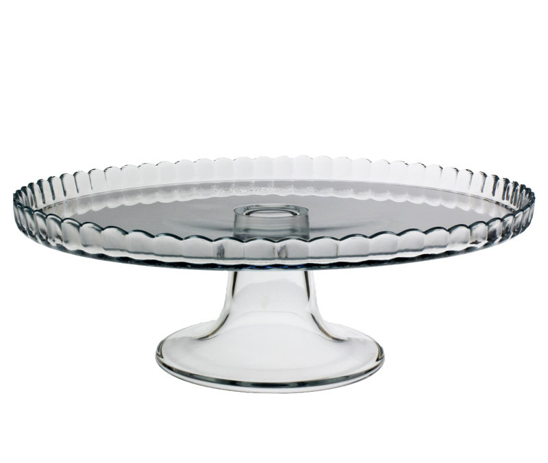 Блюдо для торта на ножке 280мм бортиком вверх Patisserie 98259