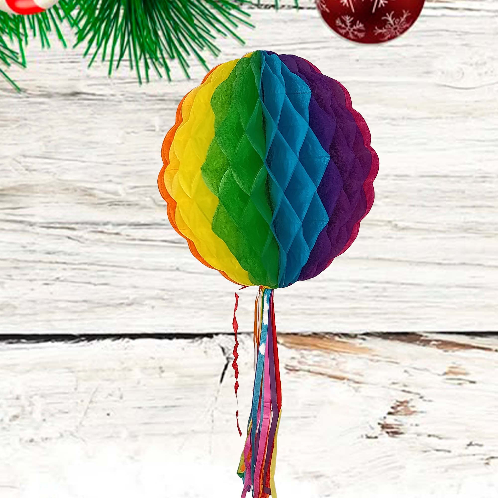 Фонарь подвесной китайский 33см РД18072