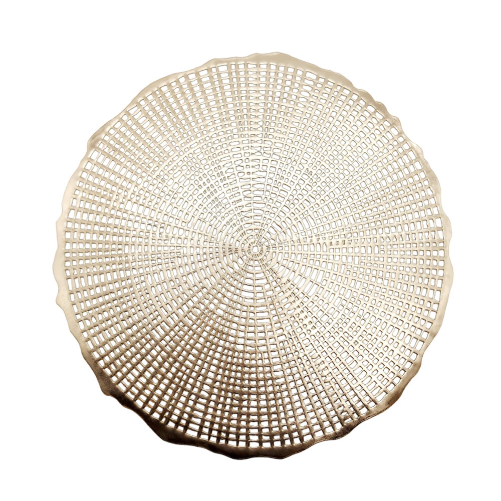 Салфетка сервировочная круглая ПВХ 38см РД66218