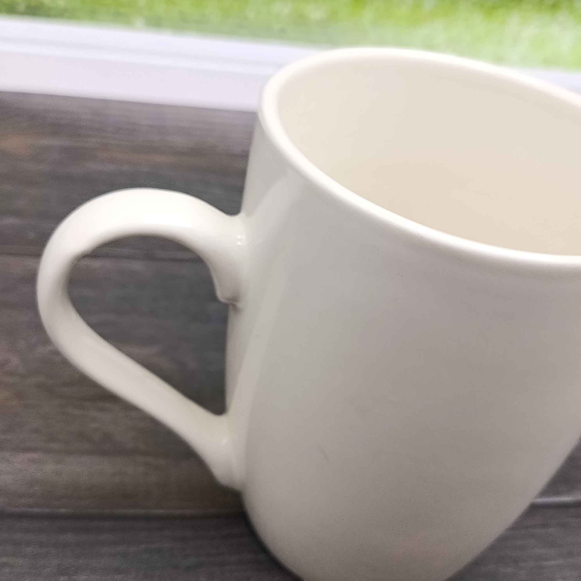 Кружка 380мл белая РД85509