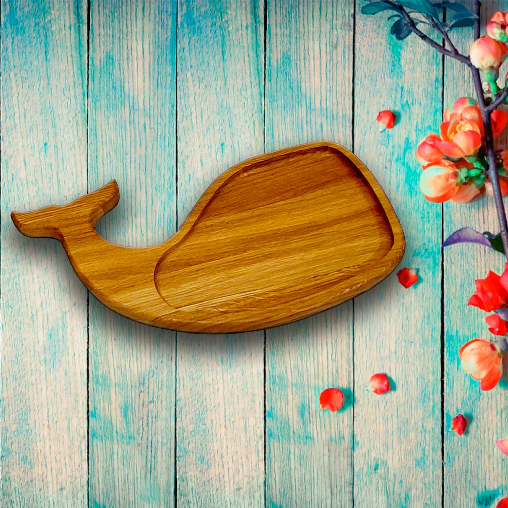 Доска сервировочная 36х20х2см ДомВуд Кит Дуб Д165