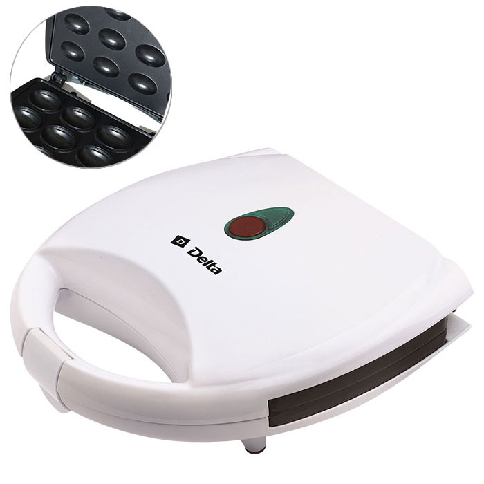 Вафельница 800 Вт DELTA DL-055 Орешек
