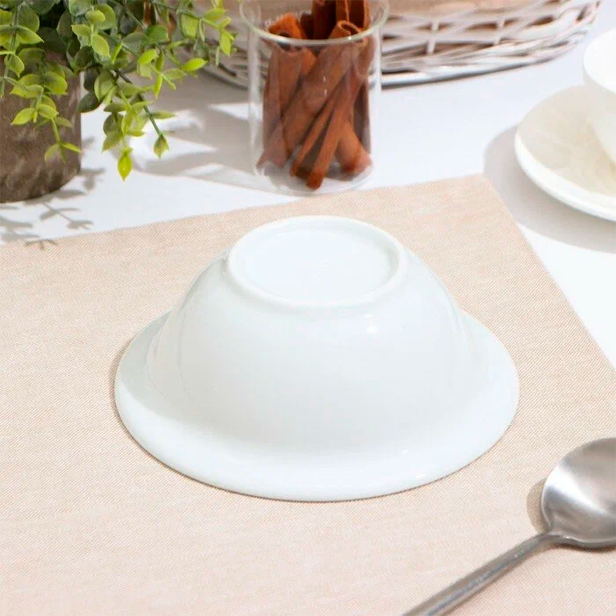 Миска 500мл 20см фарфор белый