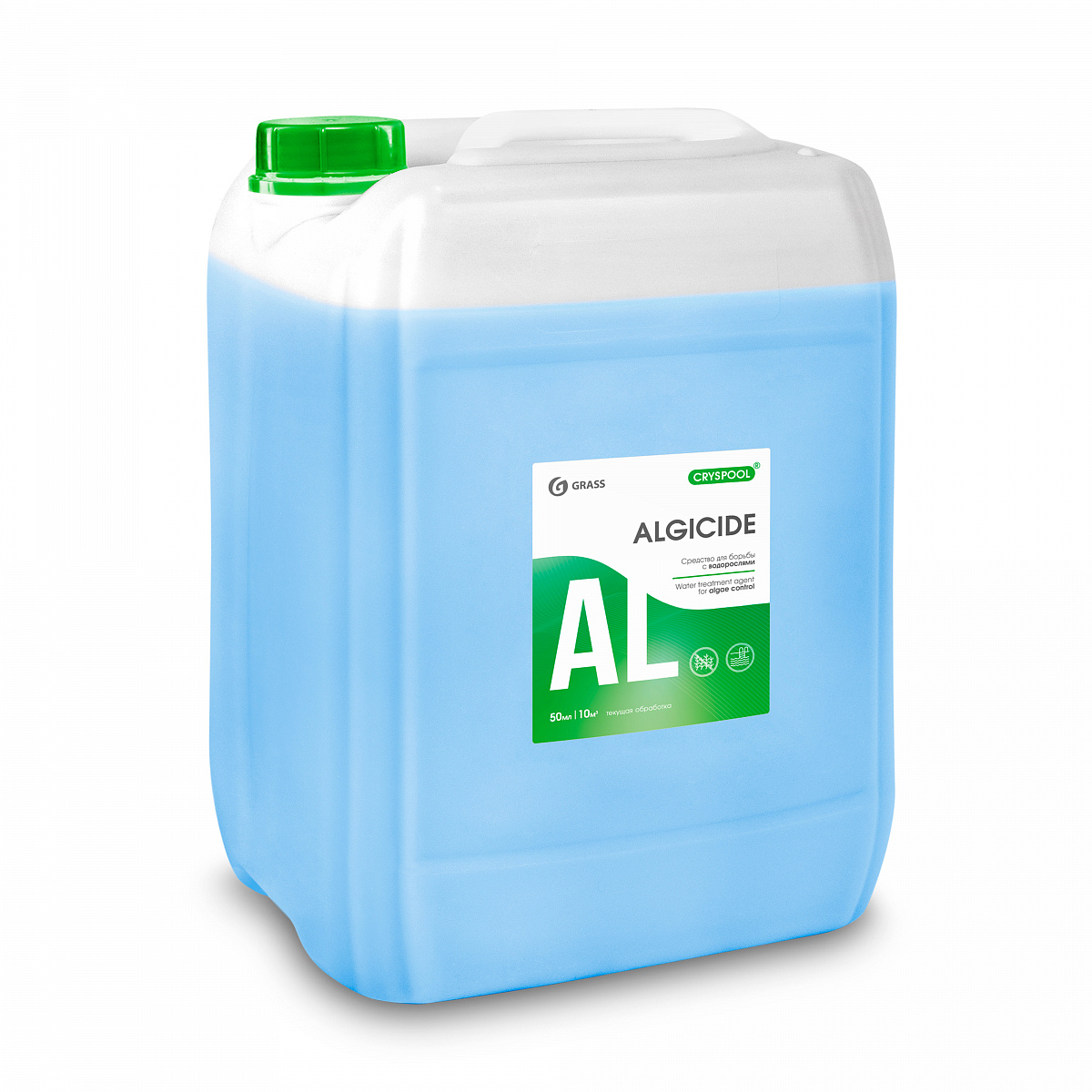 Средство для борьбы с водорослями 30кг CRYSPOOL algicide 
