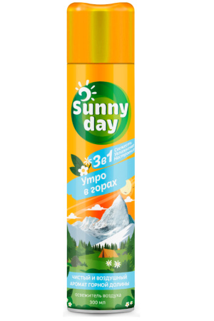 Освежитель воздуха 300мл Sunny Day Утро в Горах