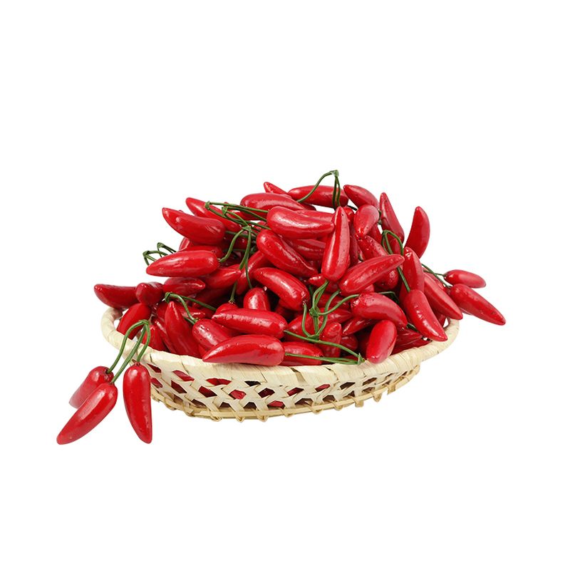 Муляж ПЕРЧИК ЧИЛИ 3шт ВЕТКА 5см набор 10шт РД95343