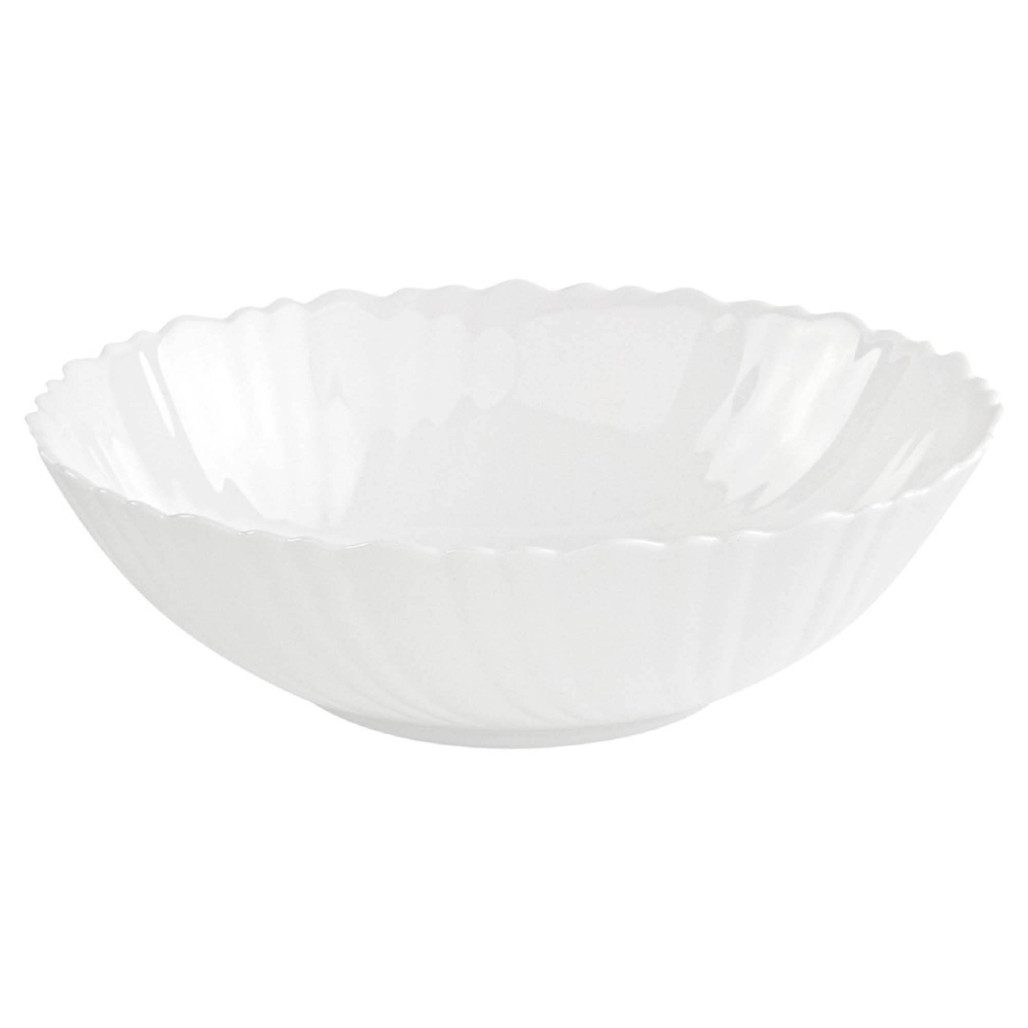 Миска 18см стеклокерам. Torix NTW70T белая