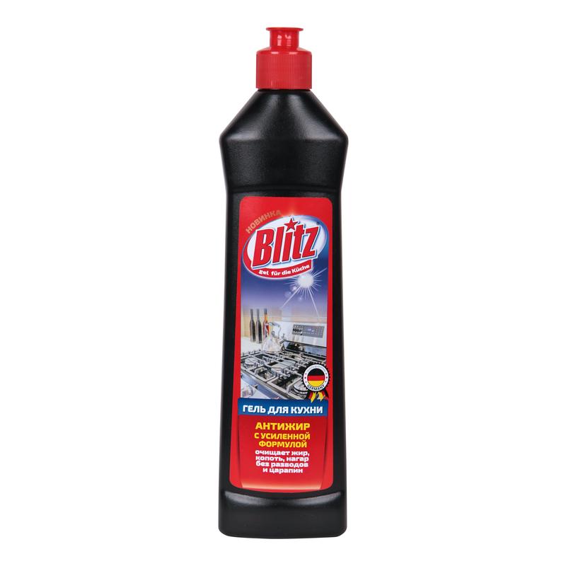 Средство чистящее 250мл БЛИЦ Антижир гель