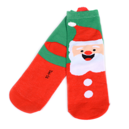 Носки женские р. 35-40 Новый год L700 микс цена за 1 пару