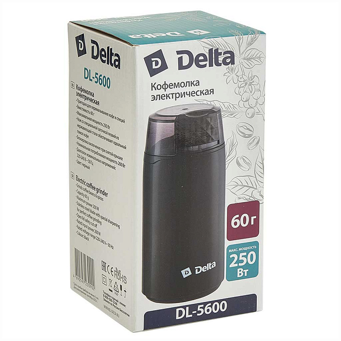 Кофемолка 250Вт DELTA DL-5600 