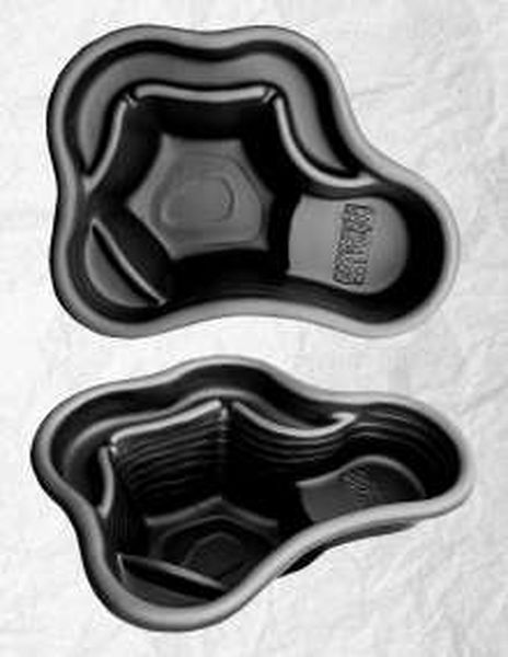 Пруд декоративный садовый 135 Байкал, черный 