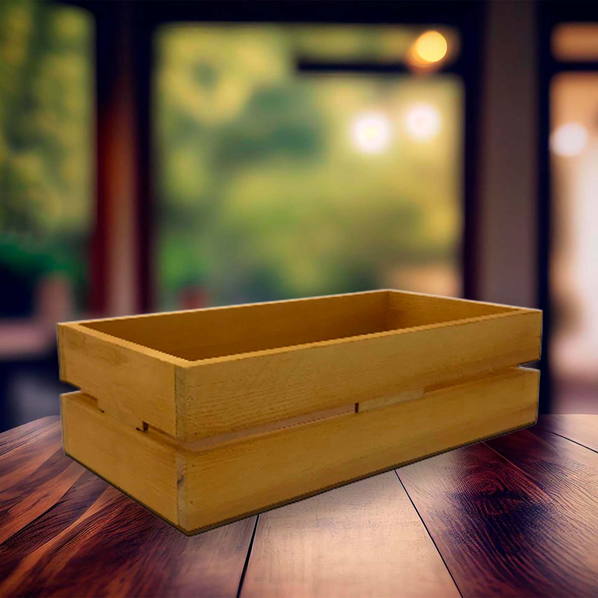 Ящик декоративный 30х16х9см ДомВуд Лиственица Сосна С64/Д64