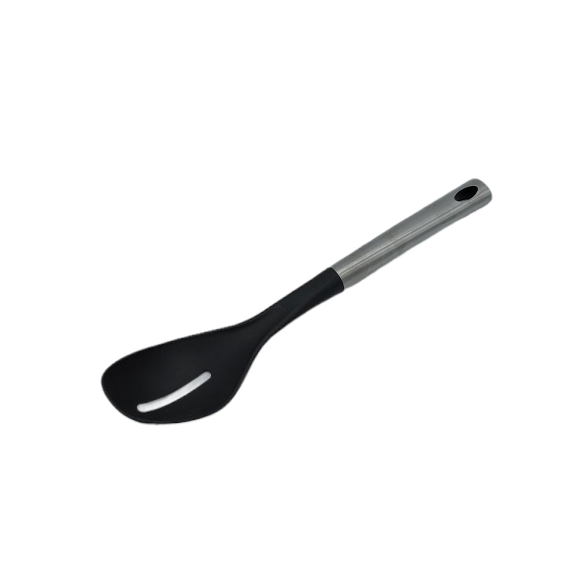 Ложка кулинарная с прорезями  35см пластик  РД 52223