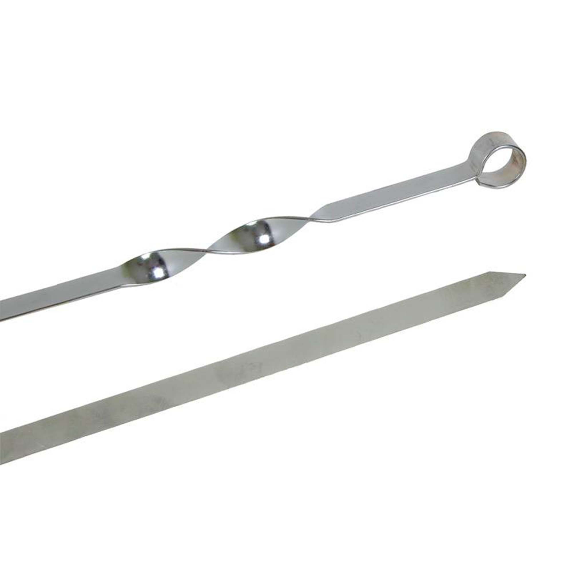 Шампур плоский 550х10х1.5 (нерж.зерк.)