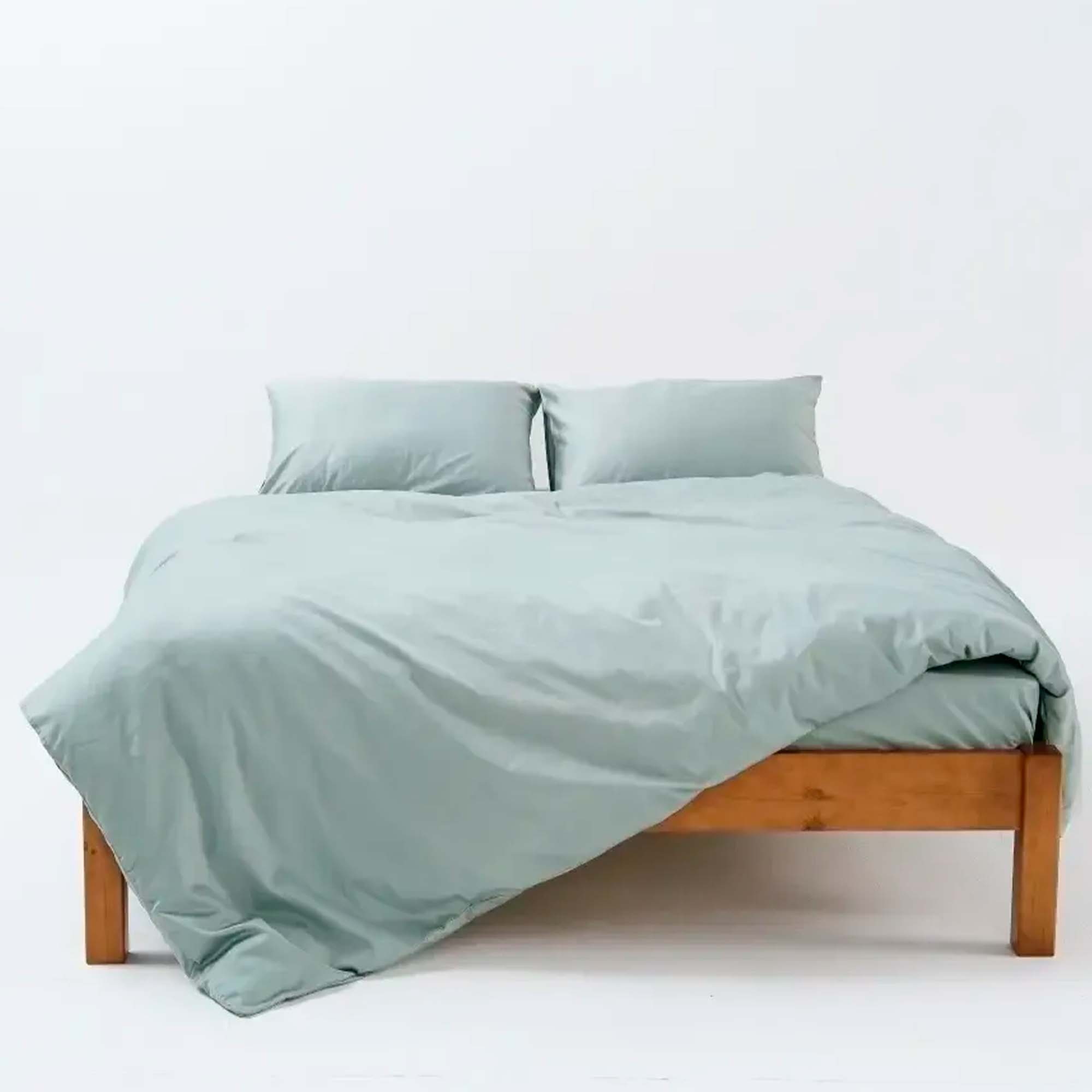 Простыня 150х215 ДомВелл (Поплин) Атлантик