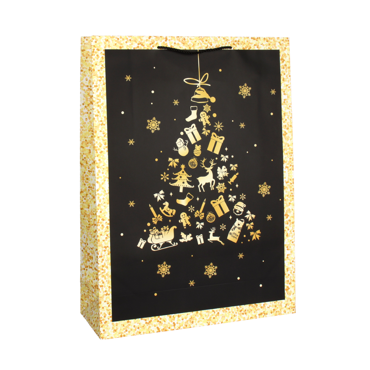 Пакет подарочный 40х55х15 362-21 Новый год 