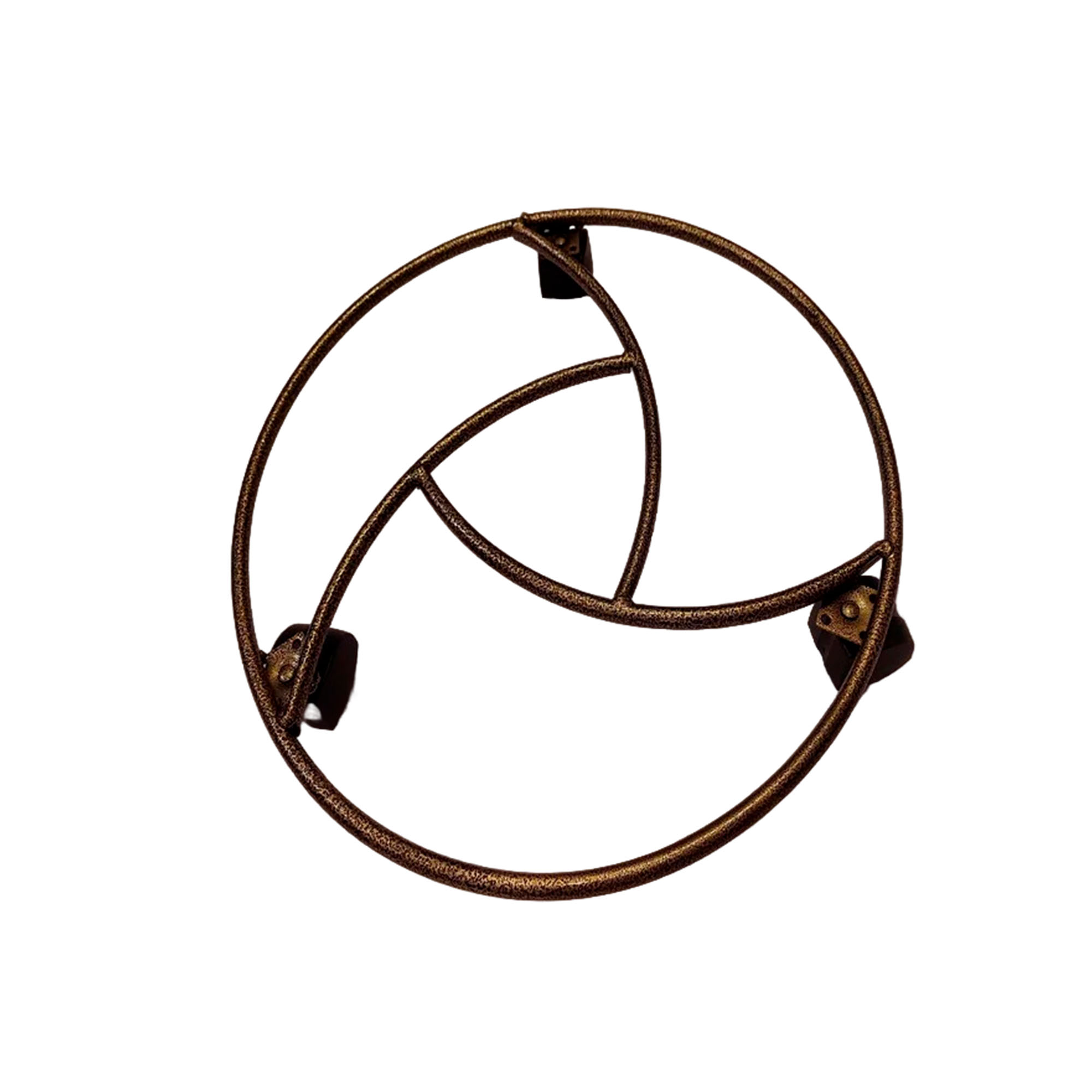 Подставка под цветы "Напольная на колесах" на 1 горшок (метал.)