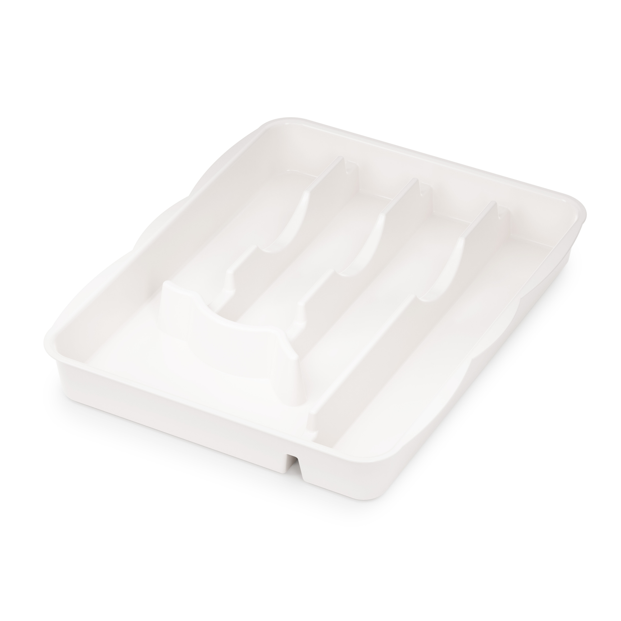 Лоток для столовых приборов 31,5х25,5х4см белый