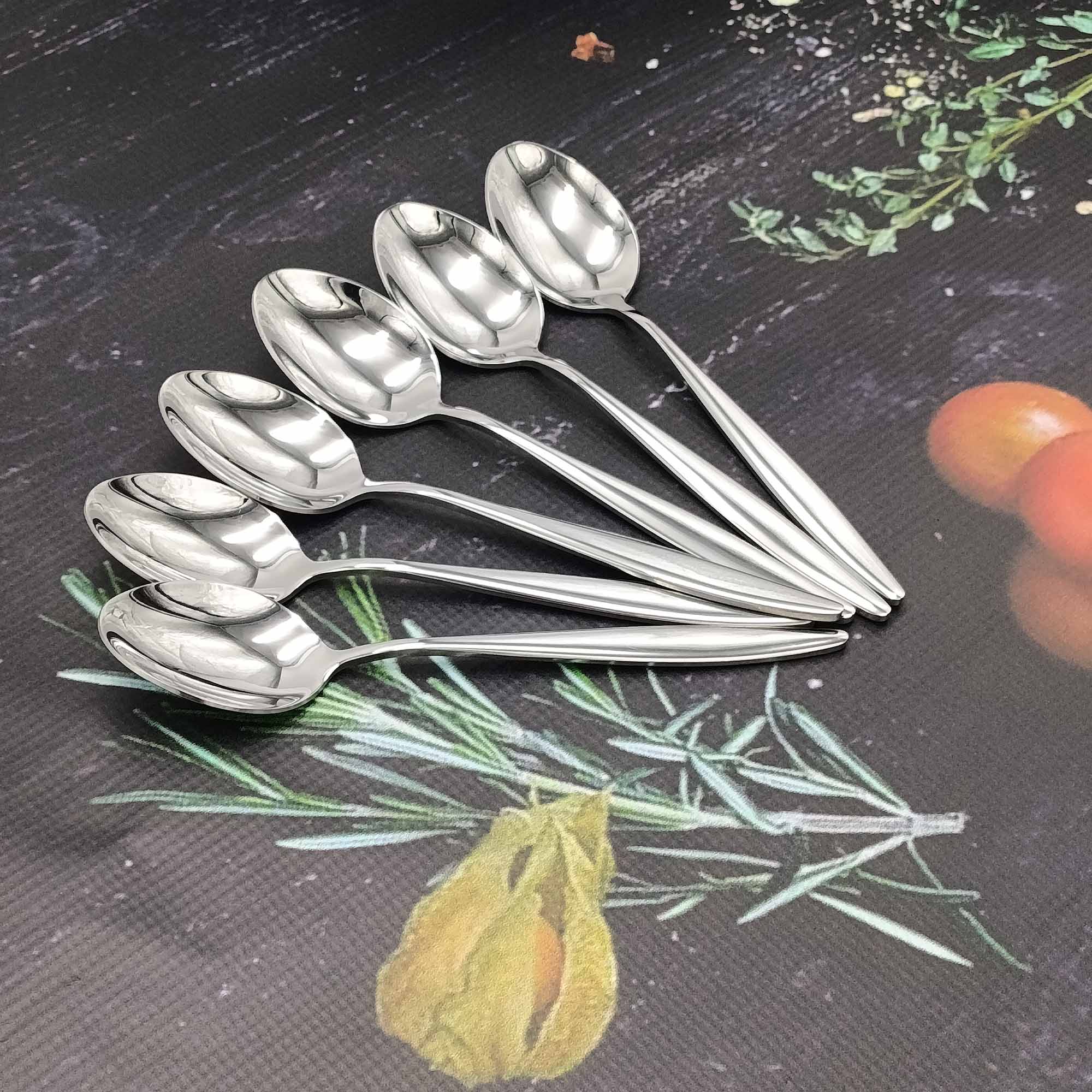 Набор ложек столовых 6 шт нерж/сталь РД86551