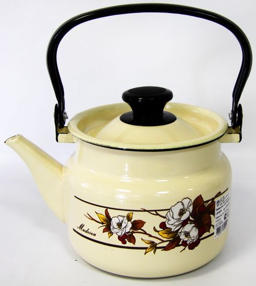 Чайник 2,0л цилиндр. слон кость Керчь 