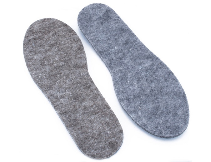 Стельки для обуви войлочные