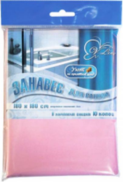 Занавес для ванной 180х180см Микс