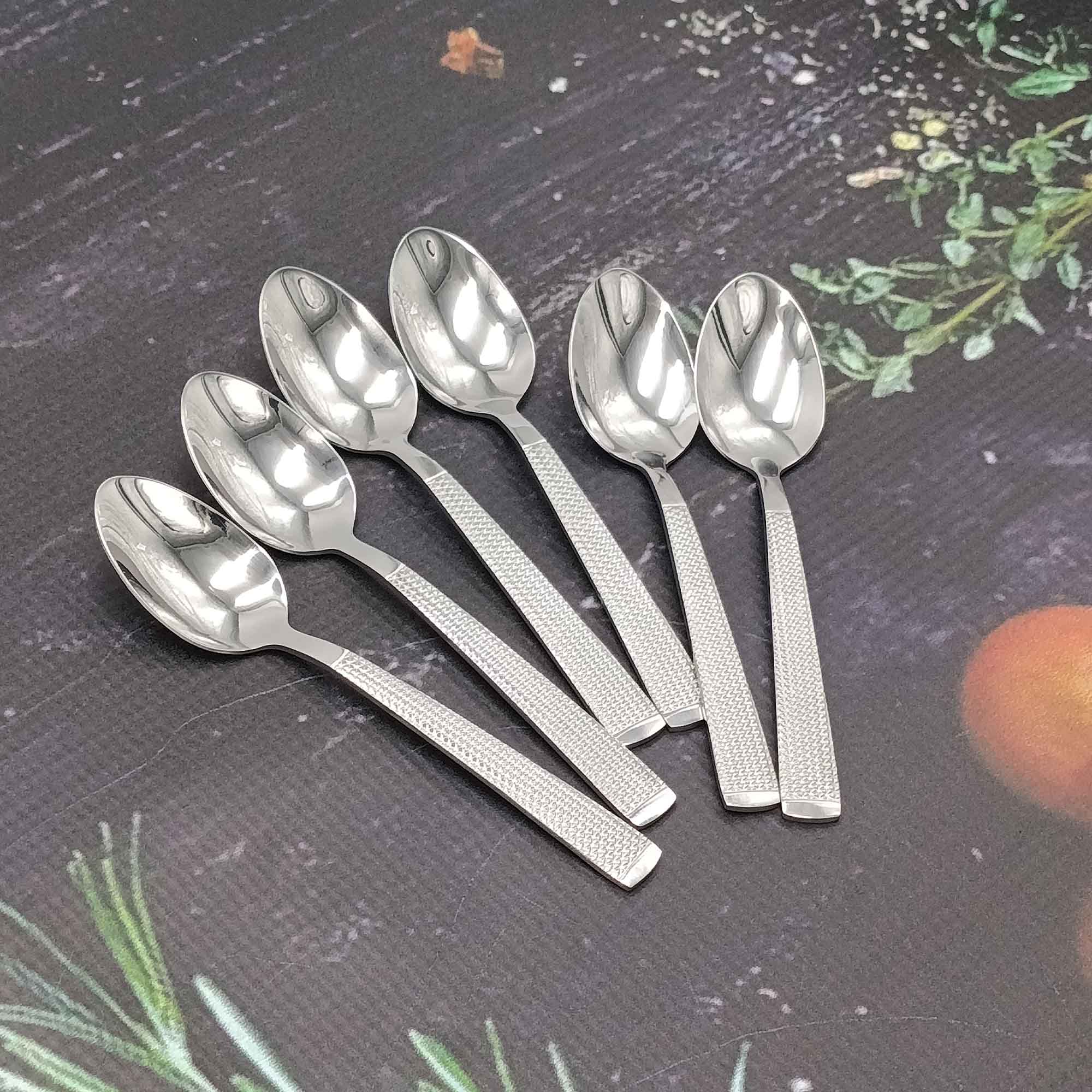 Набор ложек чайных 6 шт "Визит" нерж/сталь РД86612