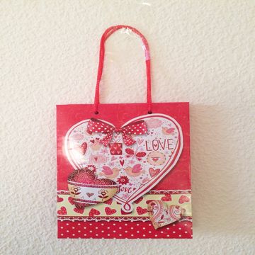 Пакет подарочный ламинированный 12,5х17х5,5 РД 28497