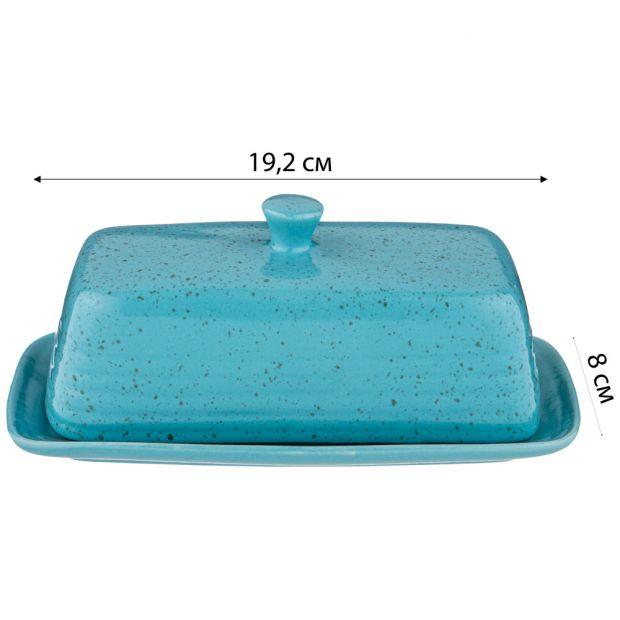 Масленка коллекция "riviera" 19,2*10,2*8см