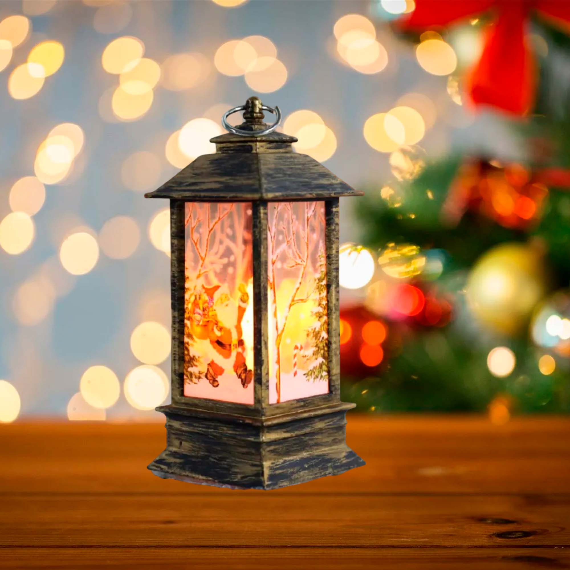 Фигура настольная "Фонарик" НГ 15см РД76637