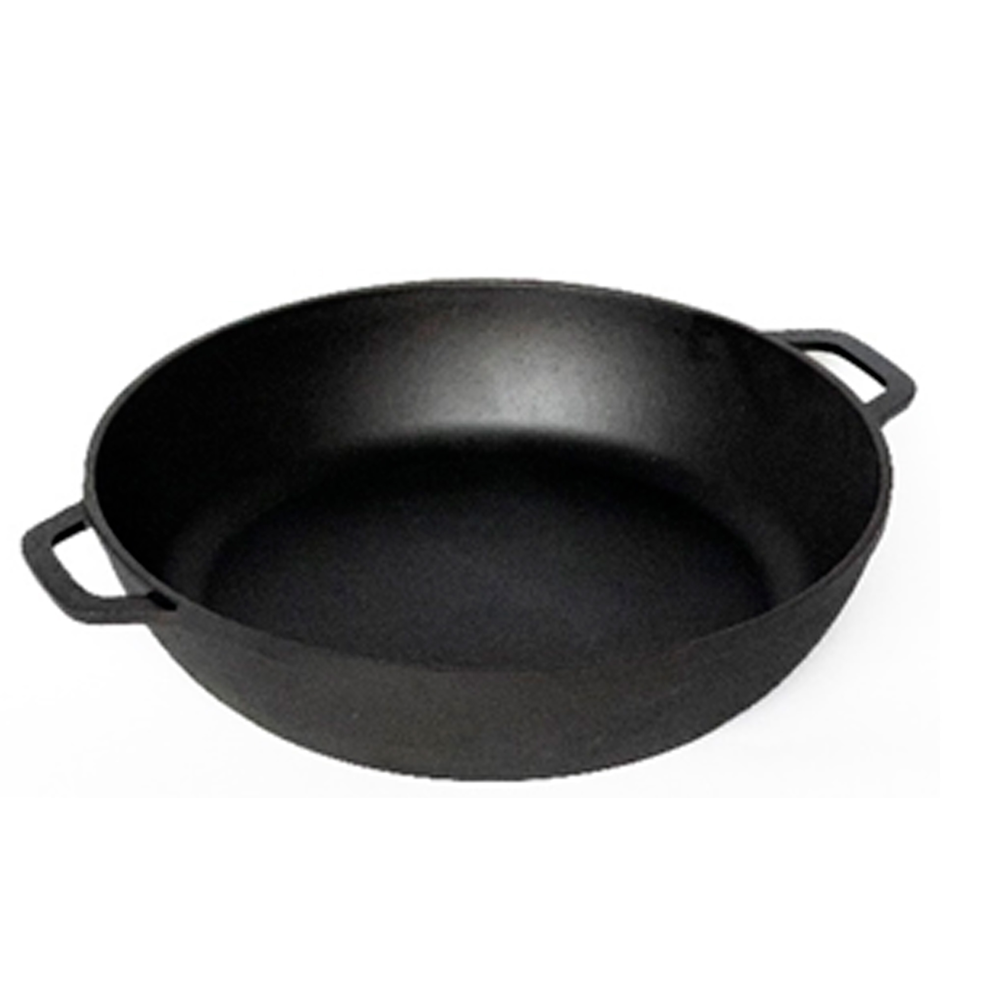 Жаровня 26см чугунная с двумя ручками 1826
