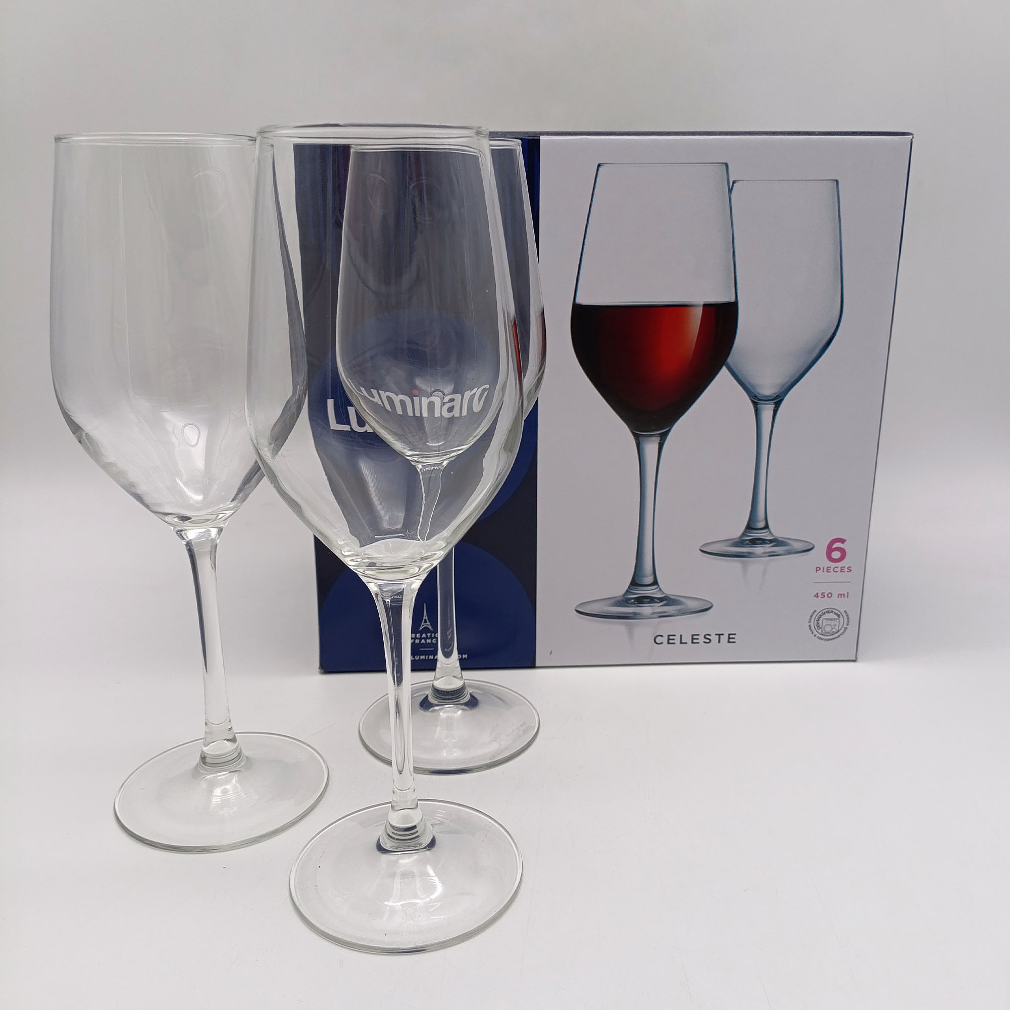 Бокал для вина 450мл 6шт Селест L5832/0 