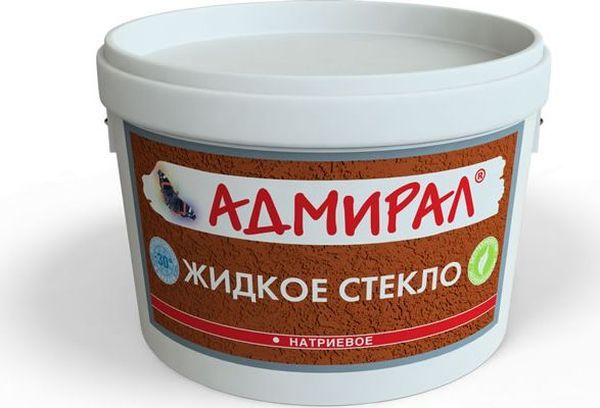 Жидкое стекло 3кг Адмирал