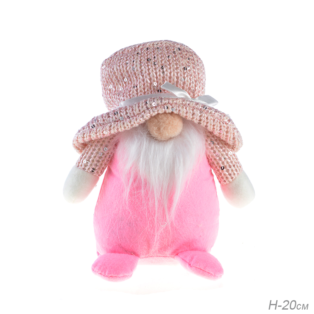 Гном декоративный новогодний  20 см