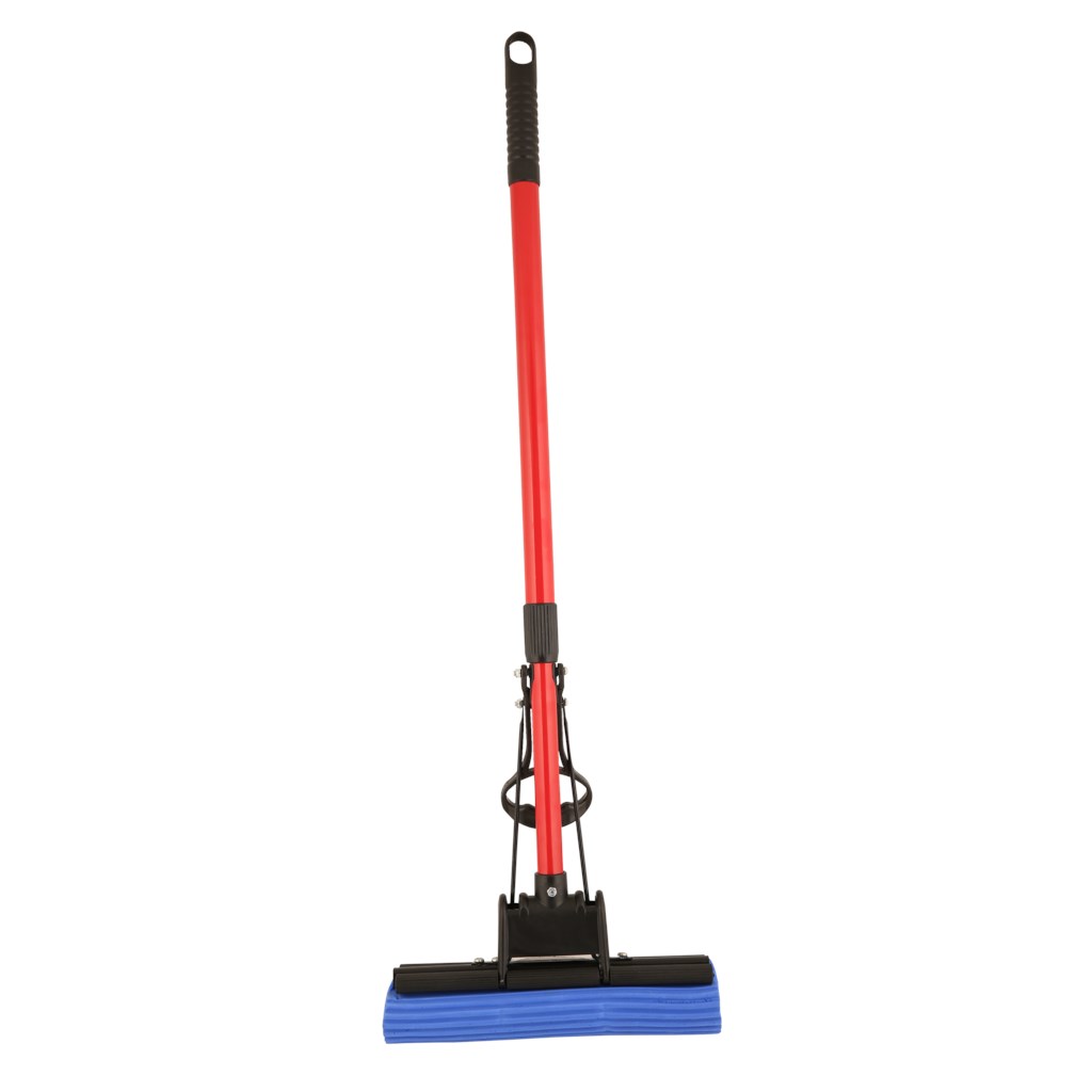 Швабра с отжимом телескопическая 1 ролик  РД25405