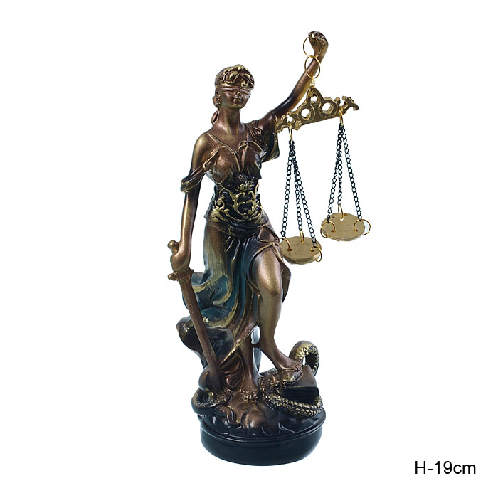 Статуэтка Фемида 19 см / W266 