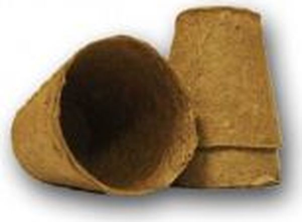 Горшки торфяные 90*90мм кругл. 