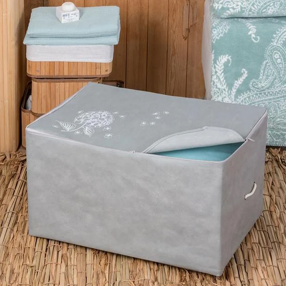 Органайзер для хранения вещей 64x41x35см Hortensia Серый