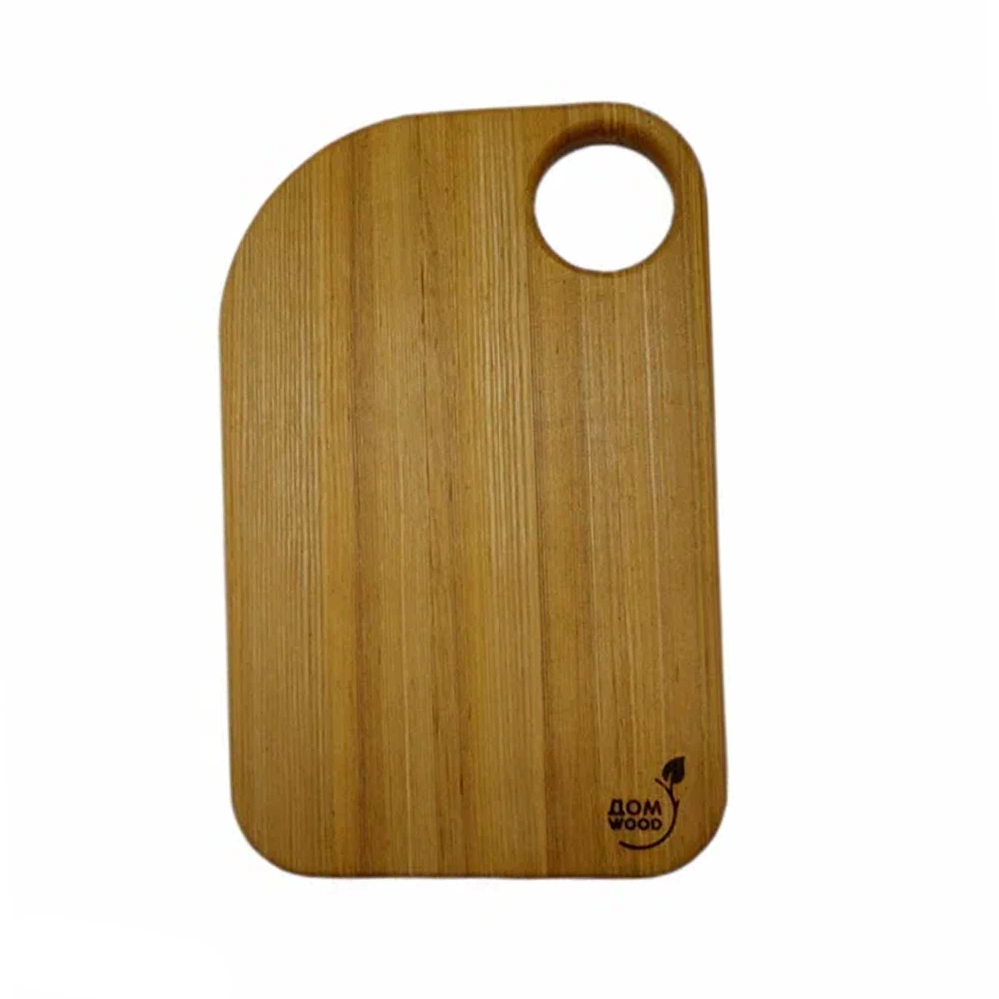 Доска разделочная 34х22х2см ДомВуд  Ясень Я185/Д185