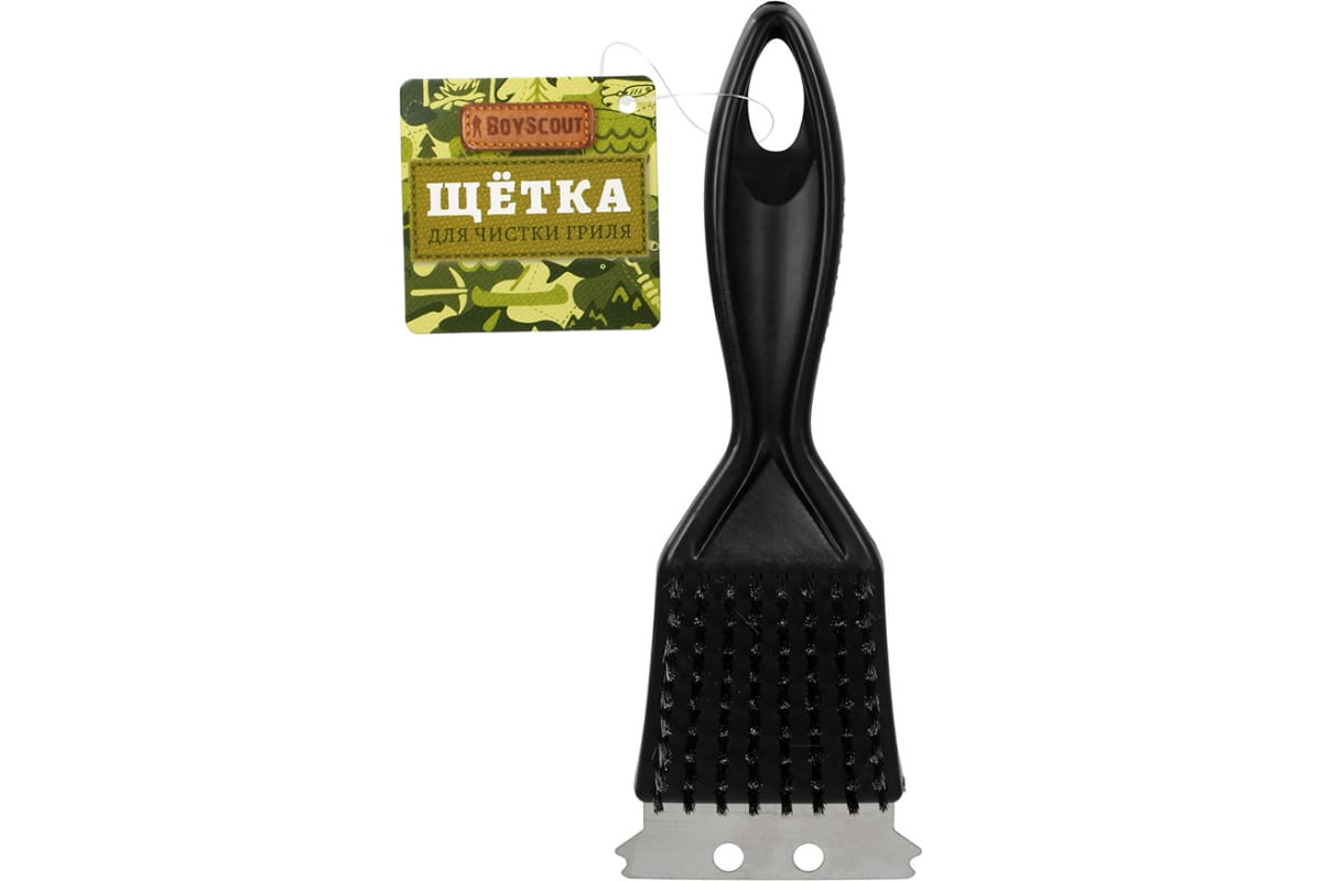 Щетка для чистки гриля, 20 см (щетка, скребок) BOYSCOUT   