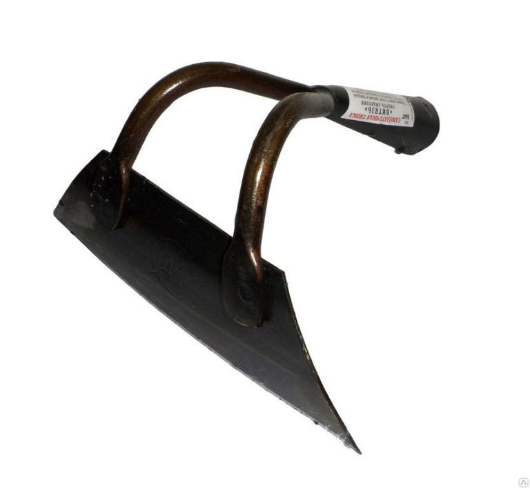 Тяпка 220х60мм самозаточная, "Витязь" черная