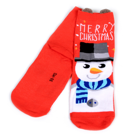 Носки женские р. 35-40 Новый год L701 микс цена за 1 пару